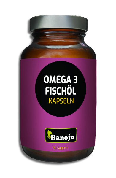 Omega 3 Fischöl 1000 mg 90 Kapseln hochdosiert EPA DHA Premium Qualität